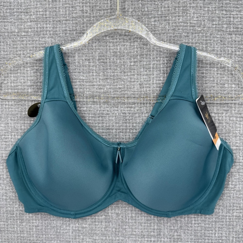 Wacoal‎ Bra Womens 40DD Green T-Shirt Lightweight Breathable Molded Microfiber